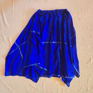 Blue skirt